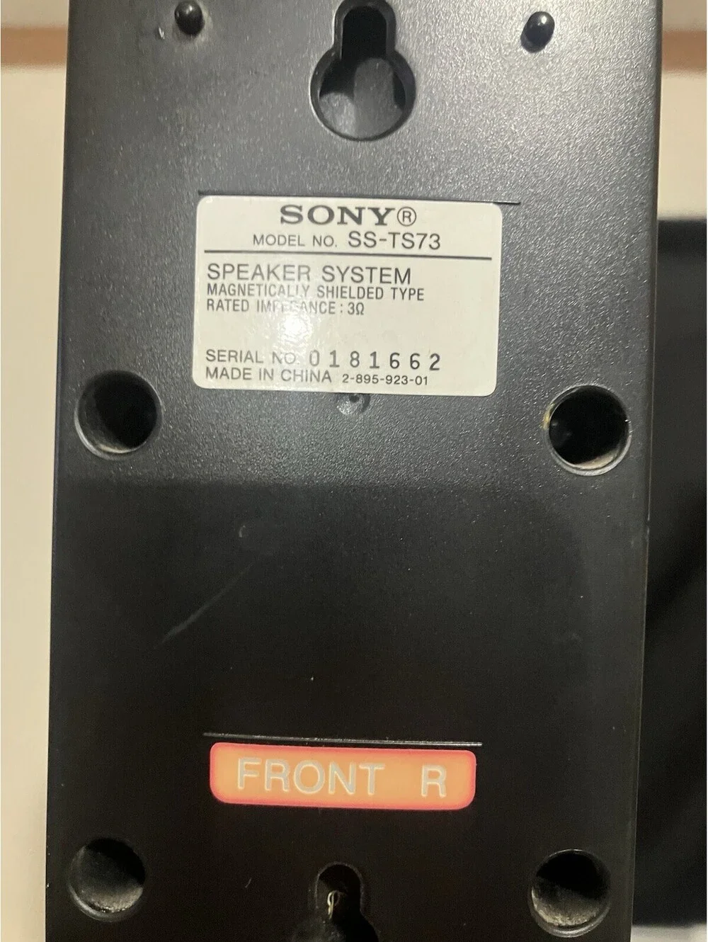 2 SONY SS-TS73 Tower Speakers RIGHT & LEFT works great- With Stands
